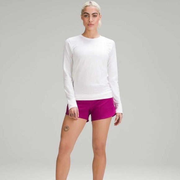 NWT RARE Lululemon Speed Up HR Short Magenta Size 4 - Picture 2 of 11